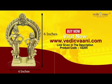 Hindu God Vittal / Vithoba Rakhmai Idol video