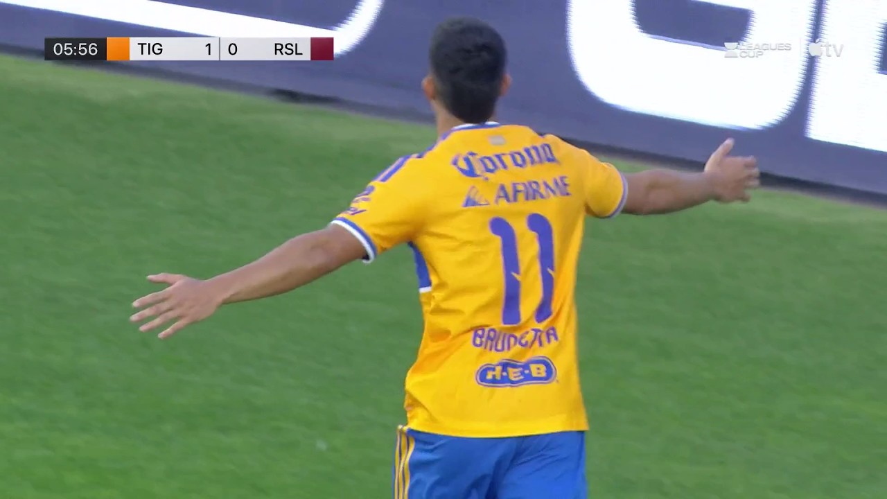 🐯 GOL Juan Brunetta | Tigres 1-0 Real Salt Lake | Leagues Cup