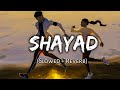 Shayad [ Slowed+Reverb]lyrics - Arijit singh |
