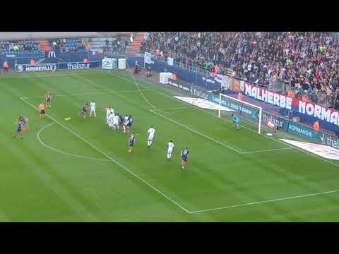 but (coup franc) f.fajr vs stade de reims