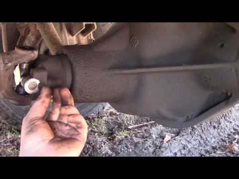 Dodge Ram drive shaft install