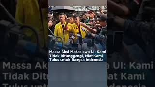 Download lagu Student protest guarded by security forces #studentprotest #bem #jakartaprotest #shortvideo #fypy... mp3