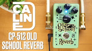 Video thumbnail for Caline CP-512 Old School Reverb by Pedal of the Day