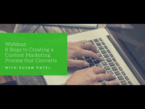 Sujan Patel - Content Marketing Tutorial