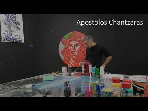 In the atelier of Apostolos Chantzaras