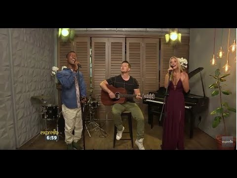 Jade Hübner and Katlego Maboe performs "Say Something" by A Great Big World ft. Christina