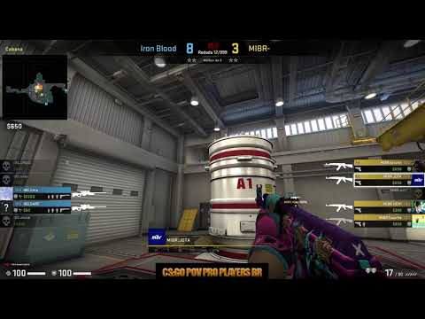 CSGO POV MIBR JOTA (34/22) vs Iron Blood (Nuke) @ ESL Challanger League Season 42 North America