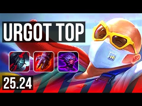 URGOT vs SETT (TOP) | 5/0/5 | NA Master | 25.24