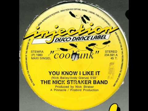 The Nick Straker Band - You Know I Like It (12" Electro Disco-Funk 1983)