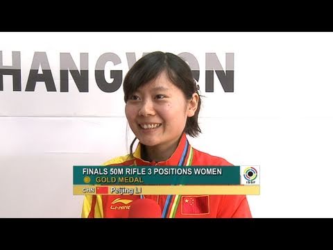 50m Rifle 3 Positions Women Interview - ISSF WC 2011, Rifle & Pistol Stage 3, Changwon (KOR)