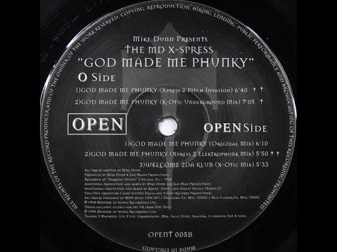 Mike Dunn Presents The MD X-Spress - God Made Me Phunky (Original Mix)