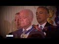 Joe Biden reads the words of Irish poet Seamus Heaney