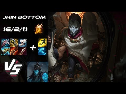 BOTTOM Jhin vs Kalista - EU Challenger Patch 14.10