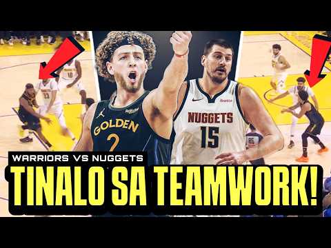 GRABE ang TEAMWORK ng Warriors! 42 assists laban sa Nuggets! Warriors vs Nuggets!