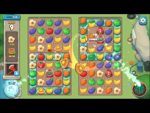 We Bare Bears match3 repairs level 250