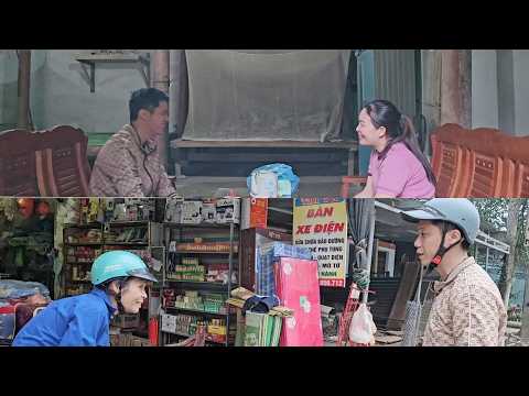 Nhuong went shopping for a garden fence with her mother and had an honest conversation with Thoan.