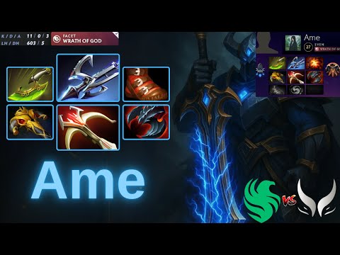 Ame [SVEN] FALCONS VS XTREME G | Carry gameplay TI 2025