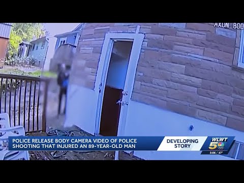 Police share bodycam of welfare check leading to officer opening fire on armed man