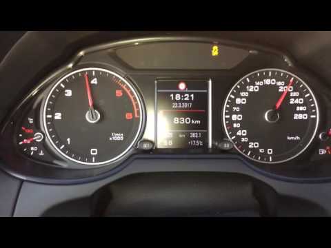 Audi Q5 2.0 tdi 2016 acceleration