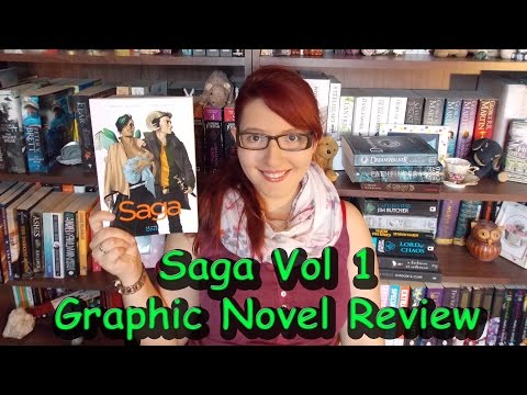 Saga Vol 1 (graphic novel review) by Brian K Vaughn