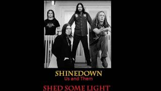 Shinedown ~ Shed Some Light ~ Lyrics on screen