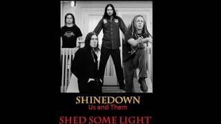 Shinedown ~ Shed Some Light ~ Lyrics on screen
