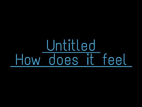 Matt Bomer - Untitled (How does it feel) // sub español ♥️