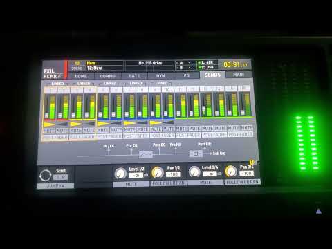 behringer x32 compact sound setup