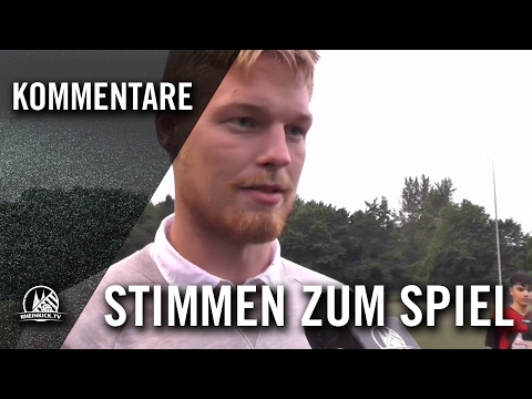 Alexander Konietzny (BC Efferen, U17) und Patrick Urbas (SV Deutz 05, U17) - Die Stimmen