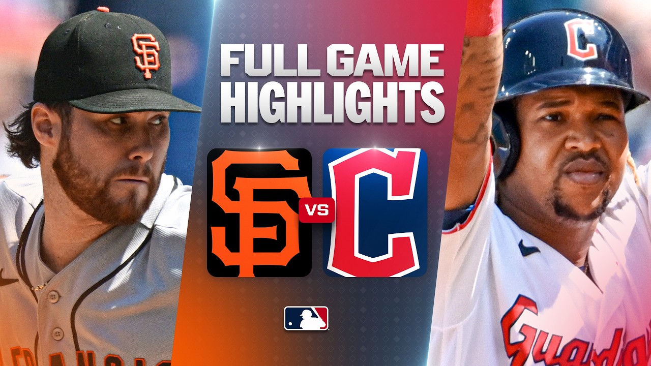 GIANTS vs. GUARDIANS: Official Full Game Highlights (August 20) | 2026 MLB Season