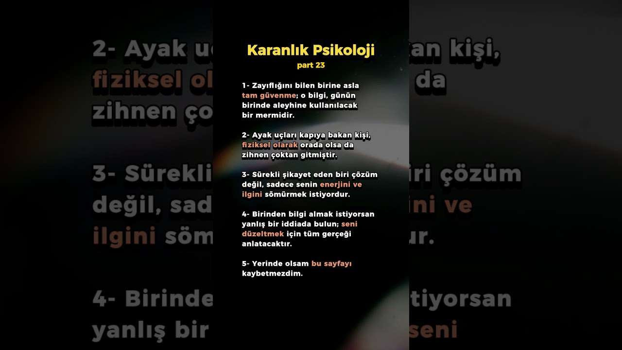 Sürekli Şikayet Eden Birisi Çözüm Değil, İ...