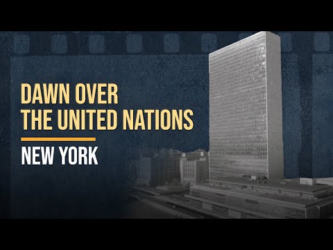 Dawn at UN Headquarters | Nações Unidas