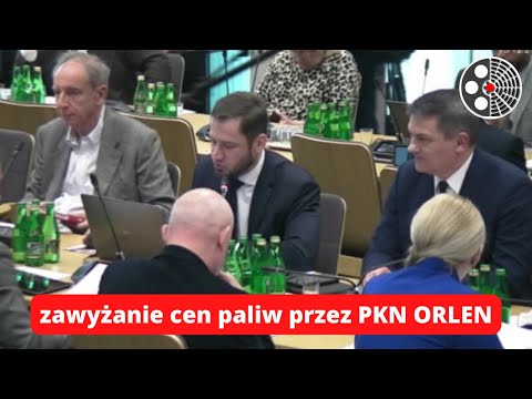 Aleksander Miszalski oskarża, że Orlen zawyżał ceny paliw 2022