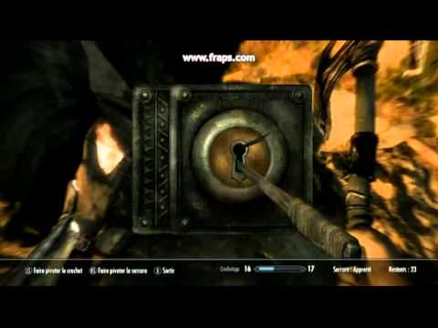 comment augmenter crochetage skyrim