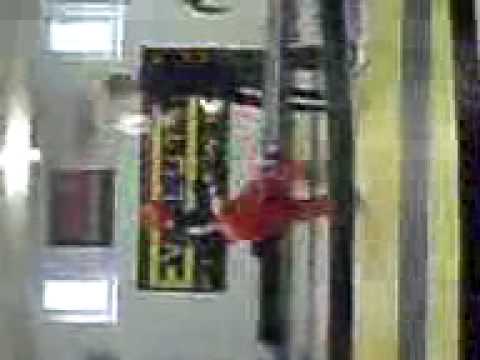 Matt Sagar sparring with Robbie Hughes