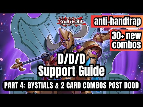 Yu-Gi-Oh! D/D/D Support Guide Part 4: Must-Know Bystial & 2 Card Combos post DOOD! | TCG | OCG