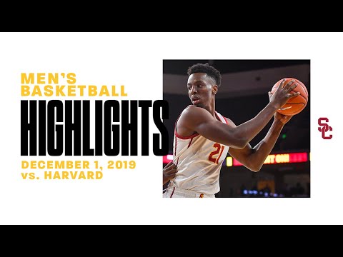 Men's Basketball: USC 77, Harvard 62 - Highlights 12/1/19
