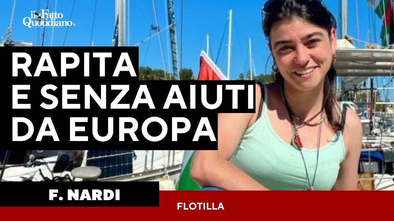 Flotilla, Francesca Nardi: “Io imbarcata, rapita e alla deriva in acque Greche senza aiuti da UE”