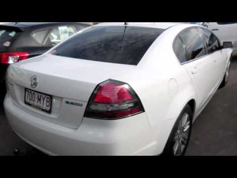 2010 Holden Calais VE MY10 Heron White 6 Speed Sports Automatic Sedan