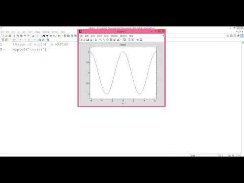 45 Plotting By Ezplot In Matlab