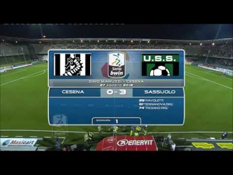 Cesena-Sassuolo 0-3 Highlights