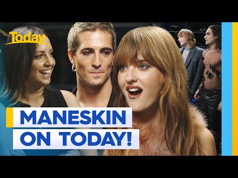 Italian band 'Maneskin' speak on the Today Show | Today Show Australia