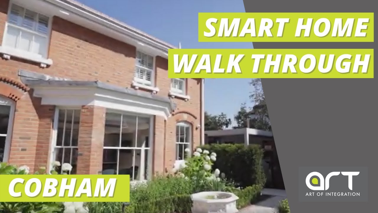 Surrey Mansion - Control4 Smart Home Project - Walk Through Video
