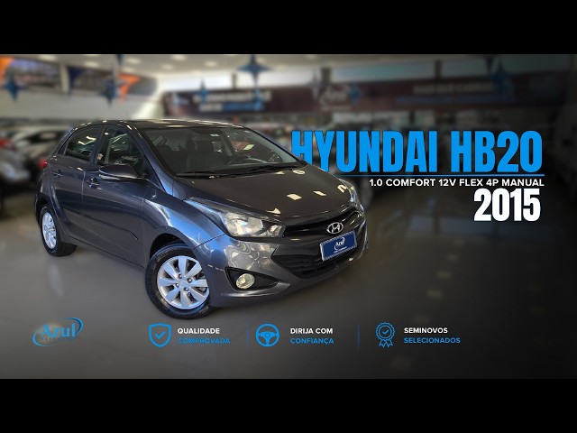 Vídeo HYUNDAI HB20 1.0 COMFORT 12V FLEX 4P MANUAL