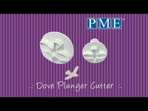 Doves 3 piece icing plunger cutter set Doves 3 piece icing plunger cutter set