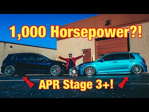 Stage 3+ Golf R's First Drive and Review on the Big Brake Kit! (Black Star Distribution!)