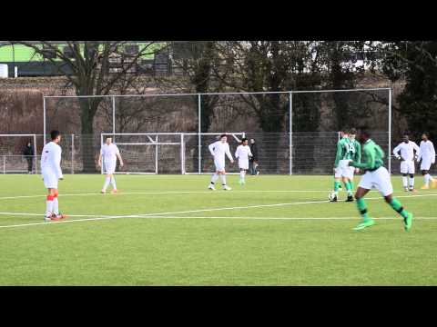 Zeeburgia B2 - Roda 23 B1 - EINDSTAND 6 - 1 - doelpunt Amar Dilberovic