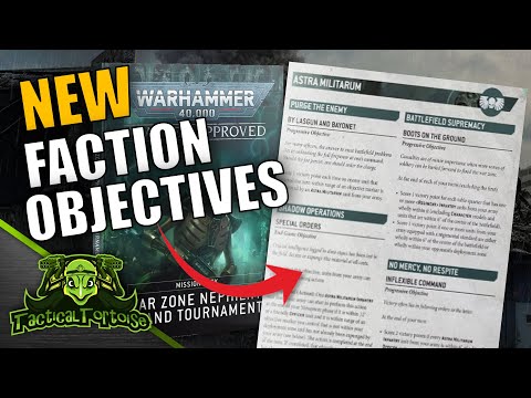 NEW Astra Militarum Objectives!?  HUGE 40k GT Previews | Warhammer 40k News