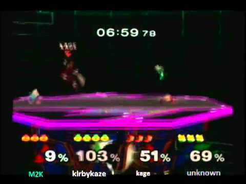 M2K/Kage VS Unknown/Kirbykaze (Double's semi-final) casted