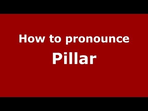 How to pronounce Pillar (Brazilian Portuguese/Brazil)  - PronounceNames.com